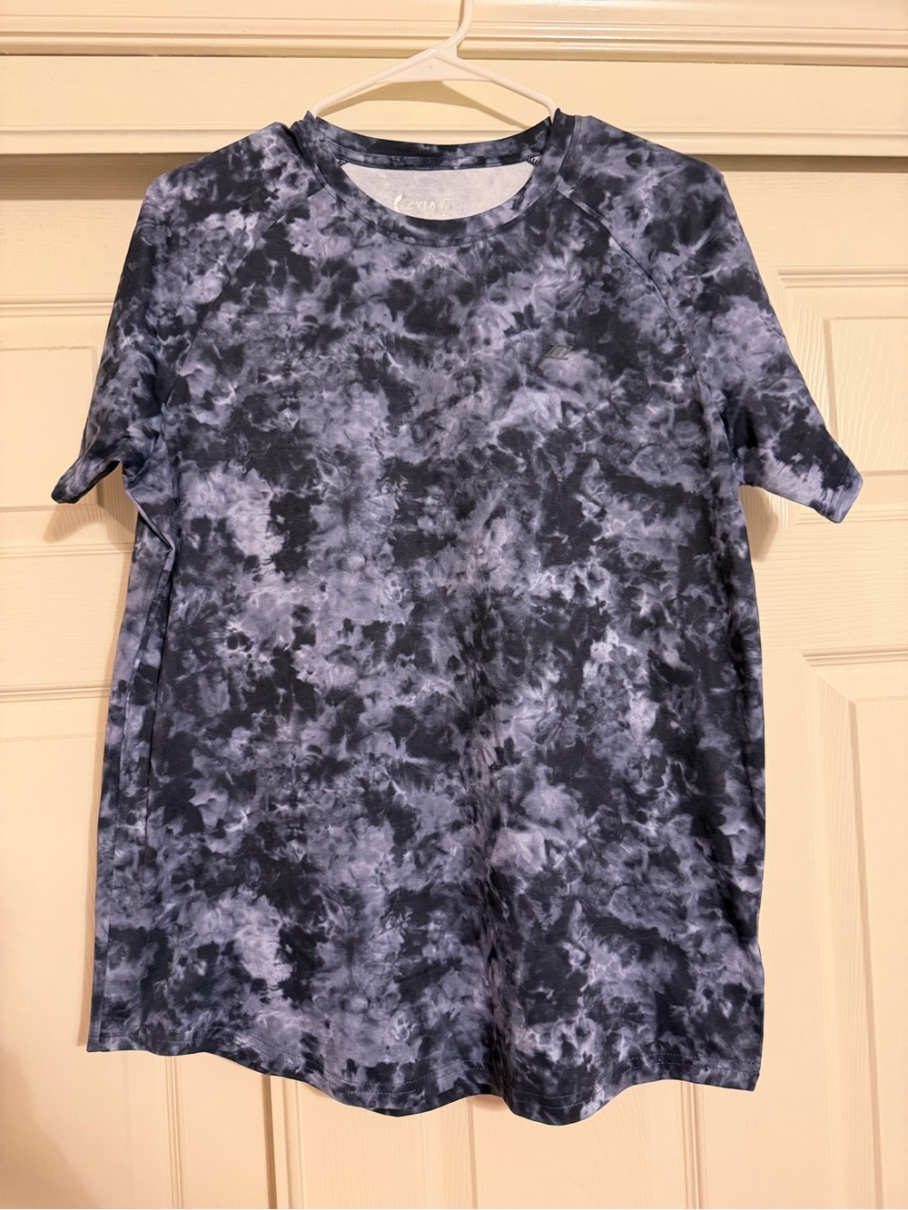 ZZZ by Zyia Active Tie Dye Ice Dye Short Sleeve Athletic Tee Size M